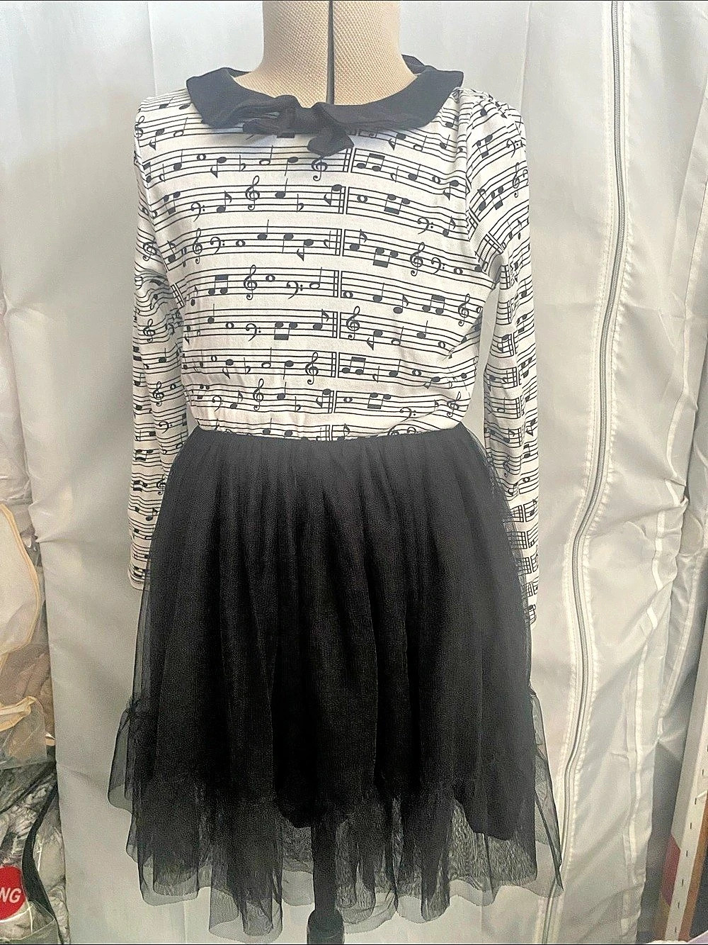 Musical NoteDress in Black & White